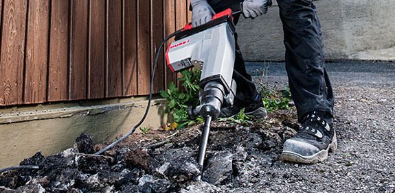 Teer und Asphalt entfernen